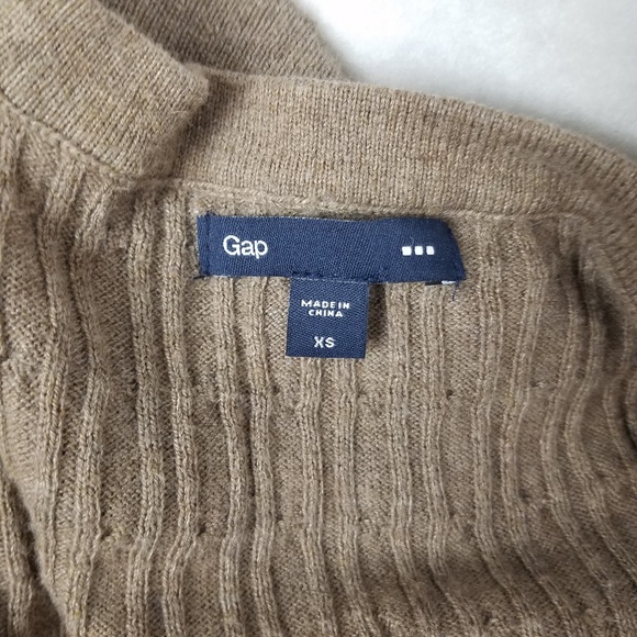 Gap Cable Knit 3/4 Sleeve Thin Sweater - Picture 5 of 6